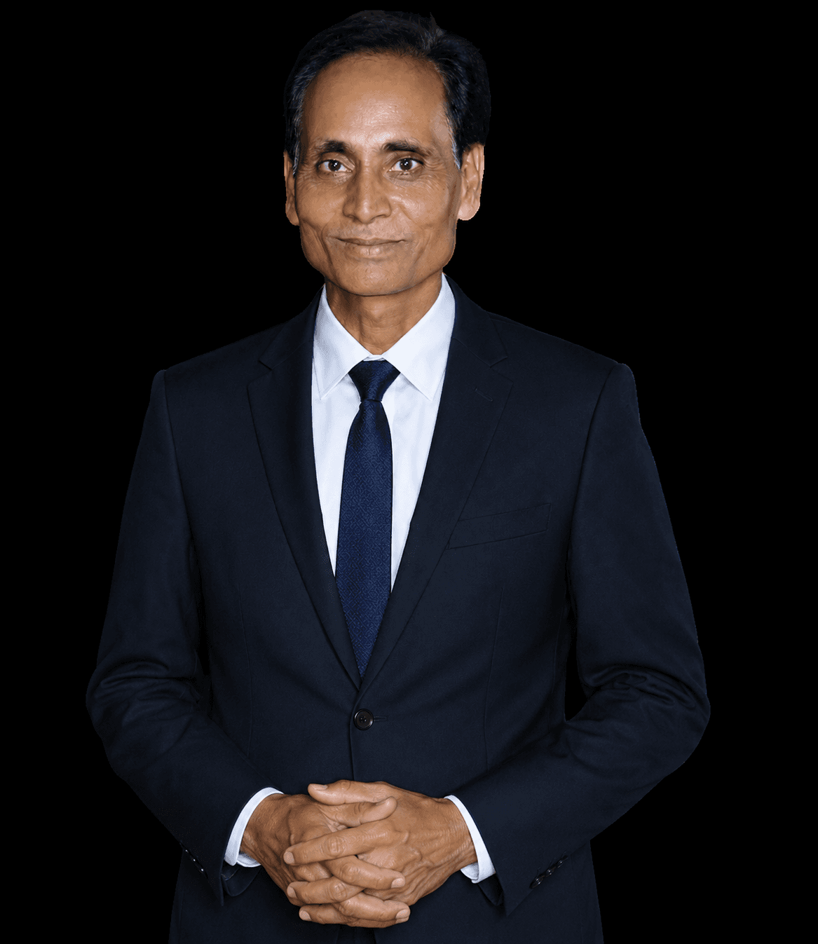 Umashankar Rai in formal attire